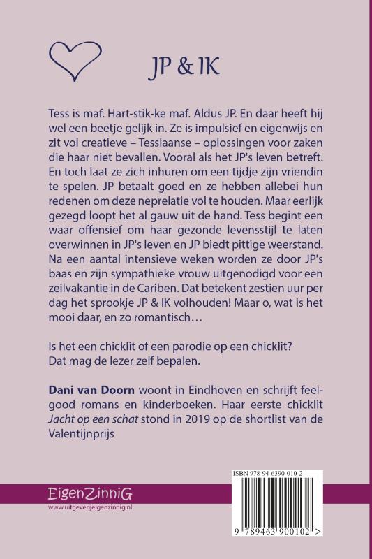 Achterkant van JP en IK