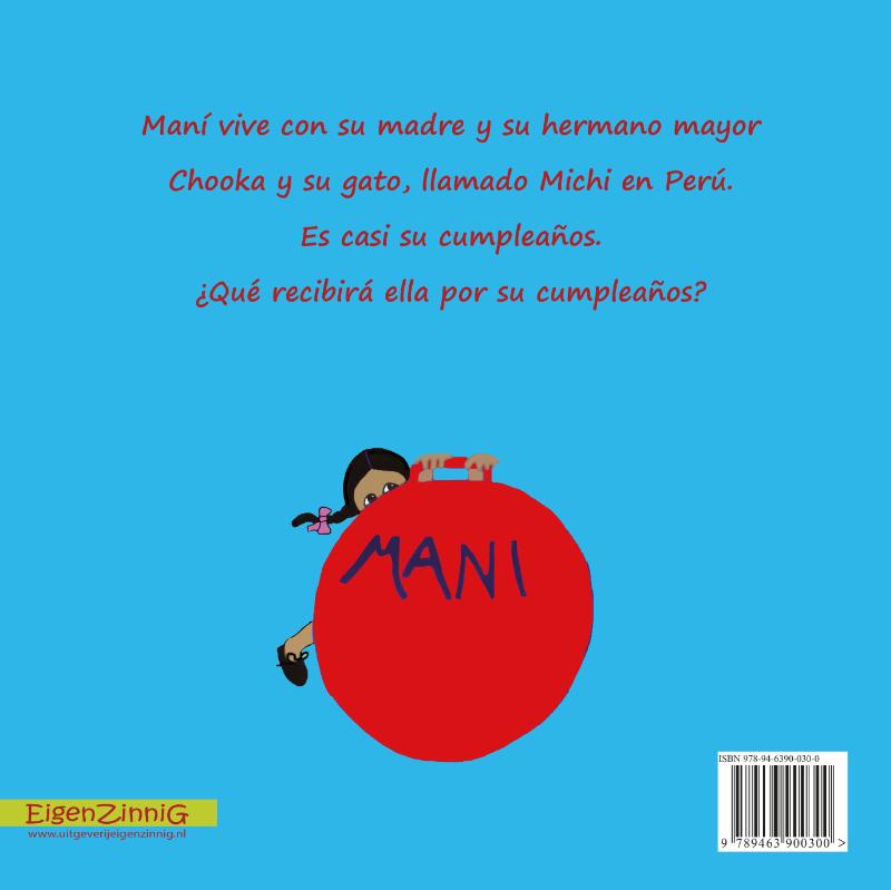 Achterkant van Mani