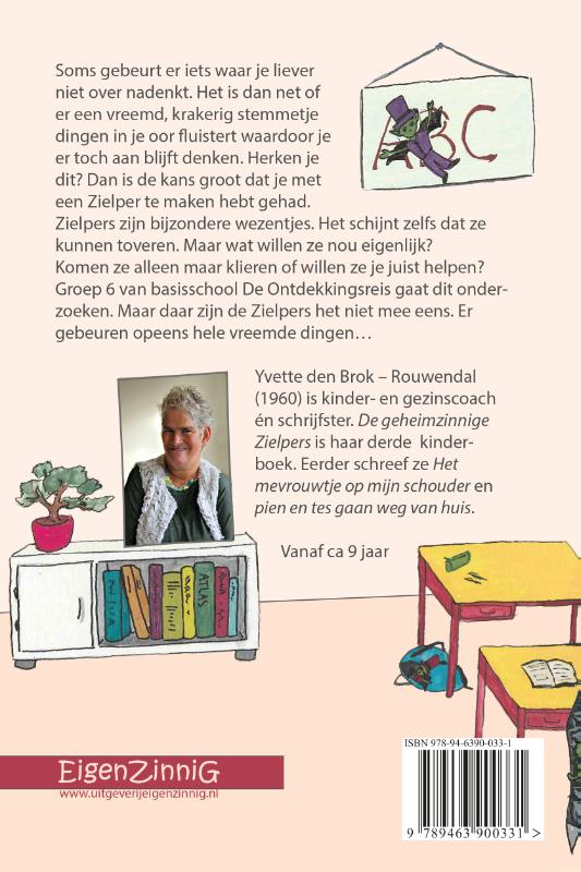 Achterkant van De geheimzinnige Zielpers