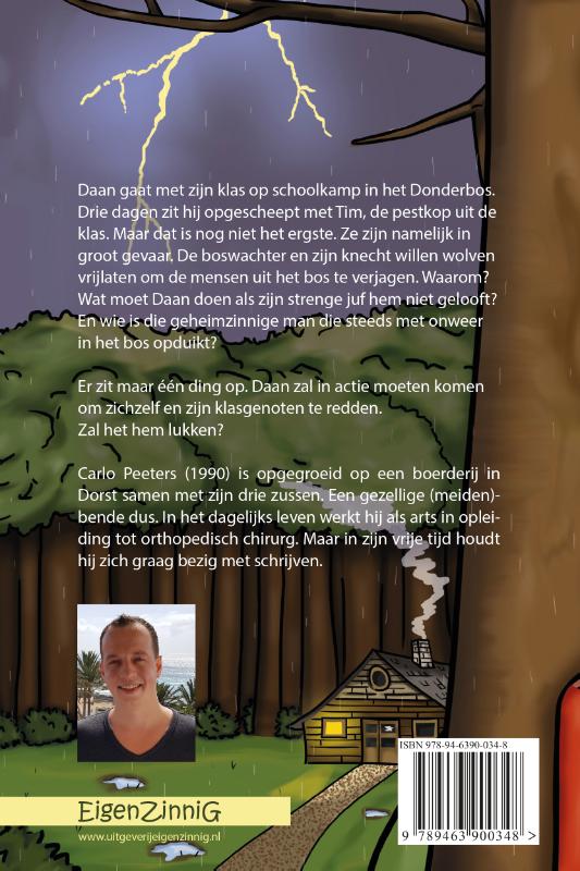 Achterkant van Donderslag