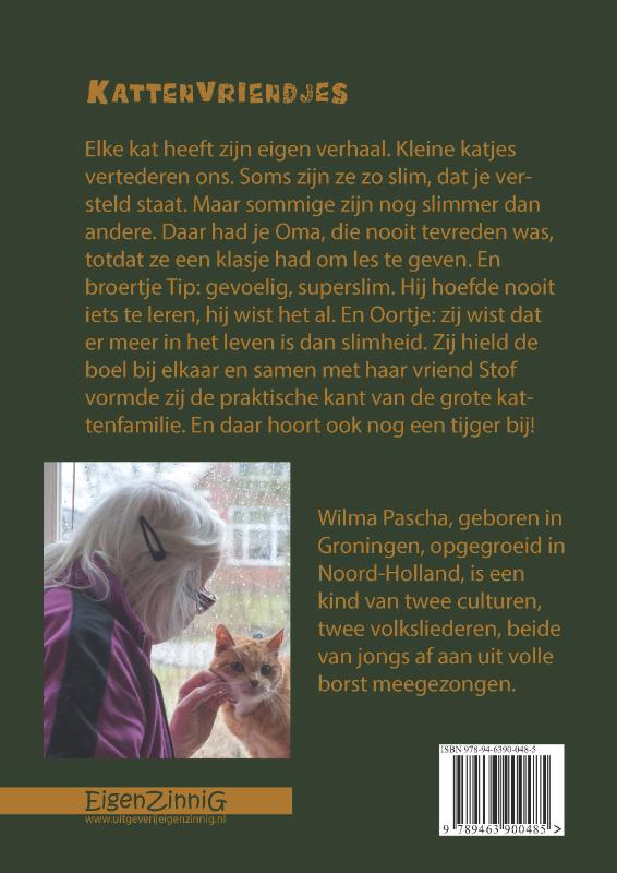 Achterkant van Kattenvriendjes