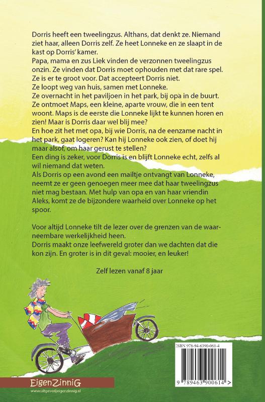Achterkant van Voor altijd Lonneke