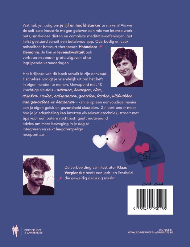 Achterkant van Klein geluk