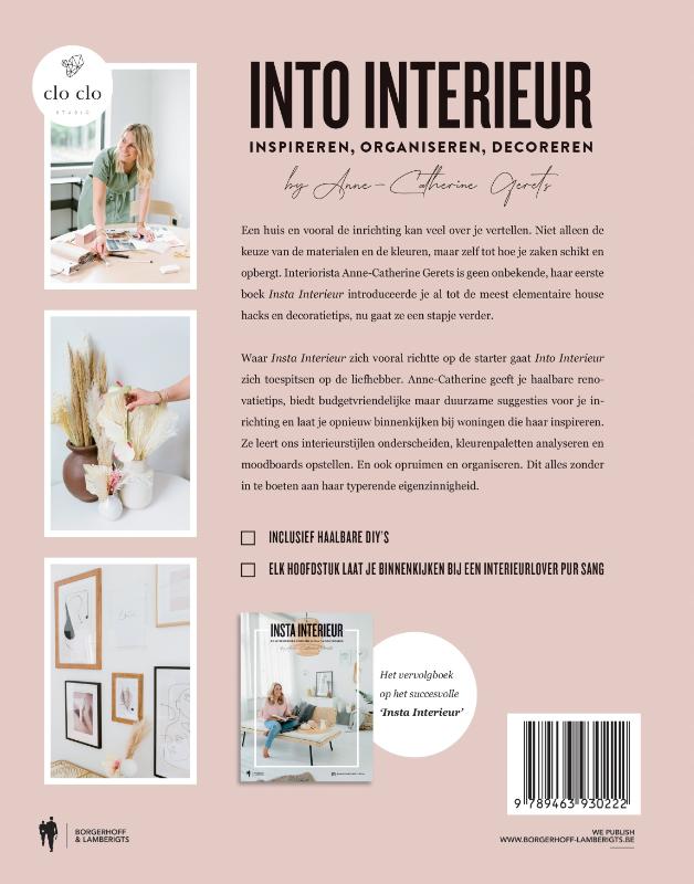 Achterkant van Into Interieur