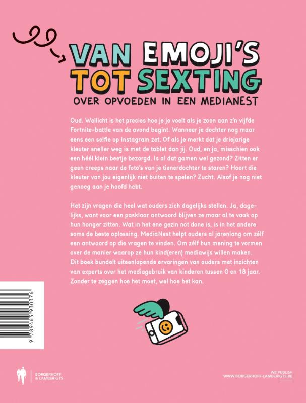 Achterkant van Van emoji's tot sexting