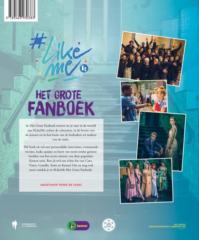 Achterkant van Het grote fanboek
