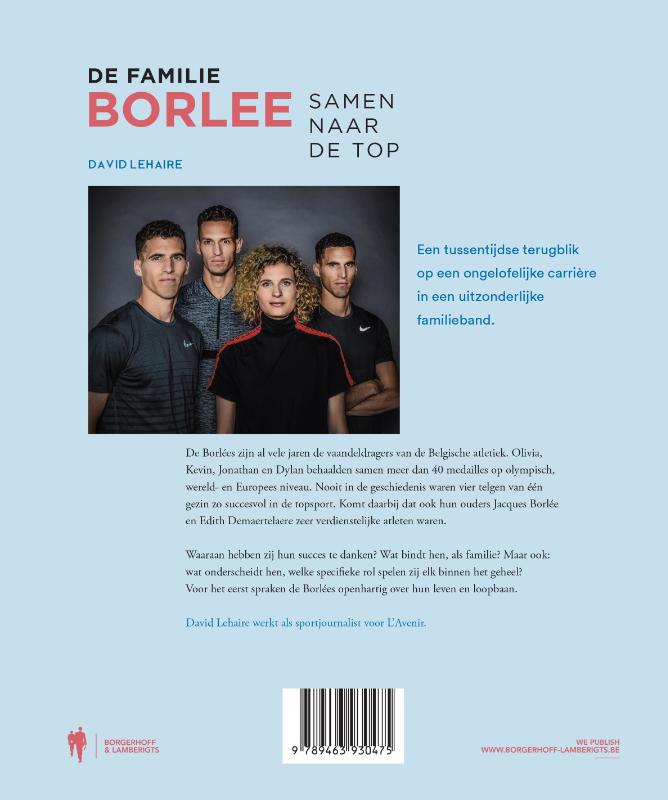 Achterkant van De Familie Borlée