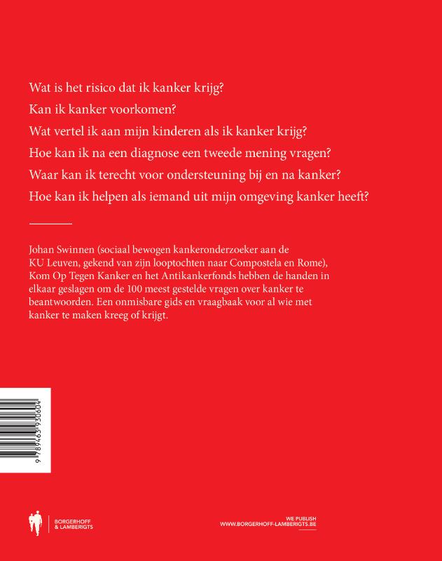 Achterkant van Kanker