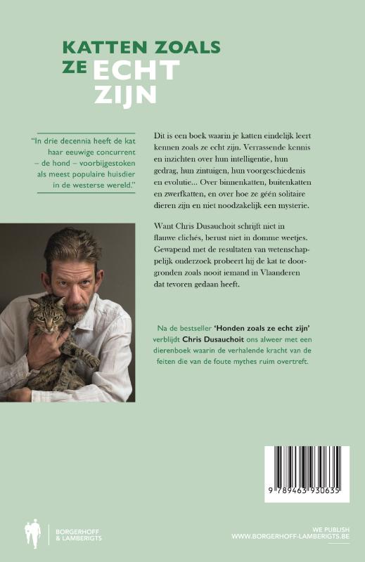 Achterkant van Katten zoals ze echt zijn