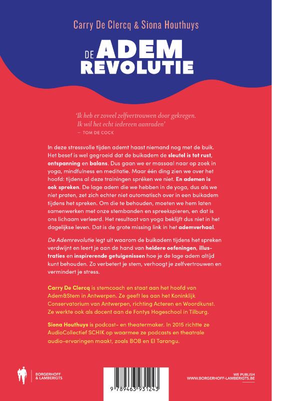 Achterkant van De Ademrevolutie
