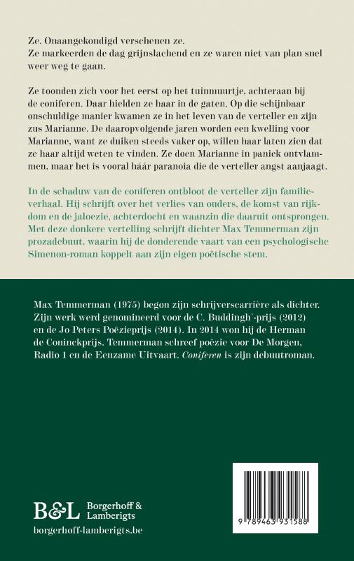 Achterkant van Coniferen