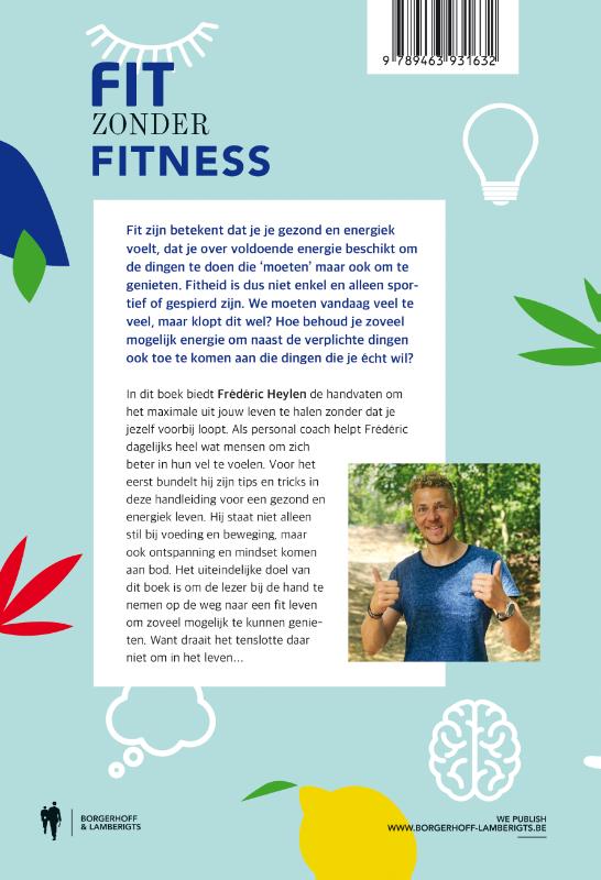 Achterkant van Fit zonder Fitness