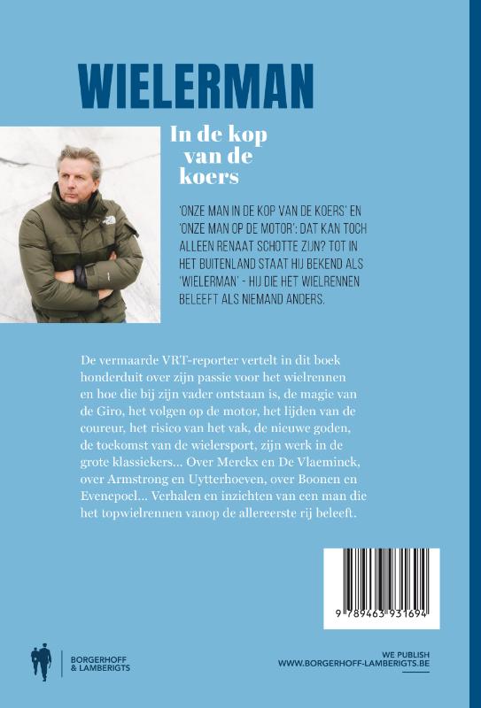 Achterkant van Wielerman