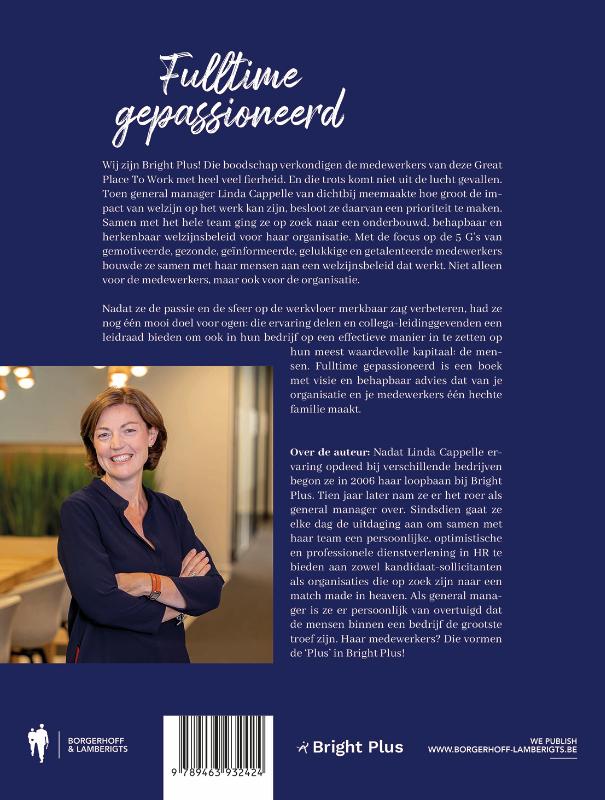 Achterkant van Fulltime gepassioneerd