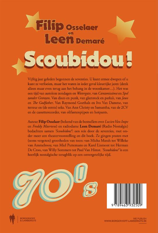 Achterkant van Scoubidou