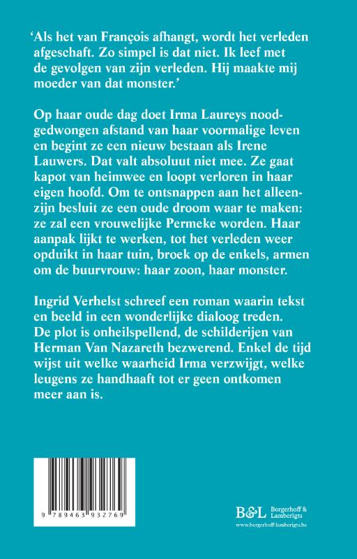 Achterkant van Mijn zoon, mijn monster