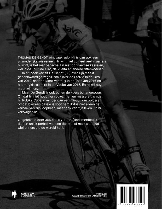 Achterkant van Thomas De Gendt Solo