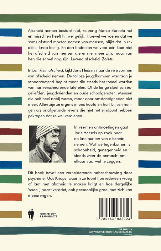 Achterkant van Een klein afscheid
