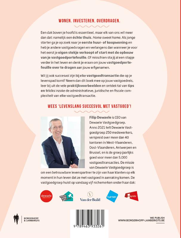 Achterkant van Levenslang succesvol met vastgoed