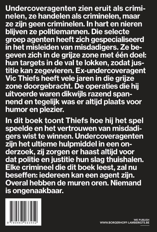 Achterkant van Undercover