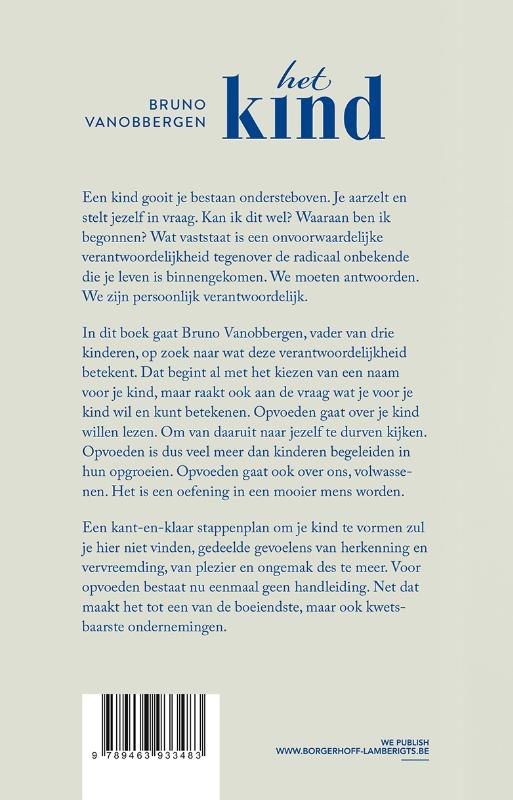 Achterkant van Het kind