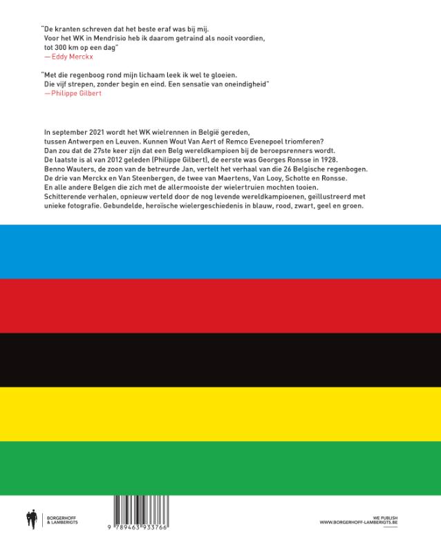 Achterkant van Belgische Regenbogen