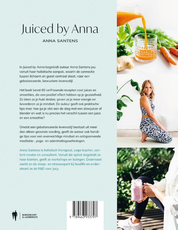 Achterkant van Juiced by Anna