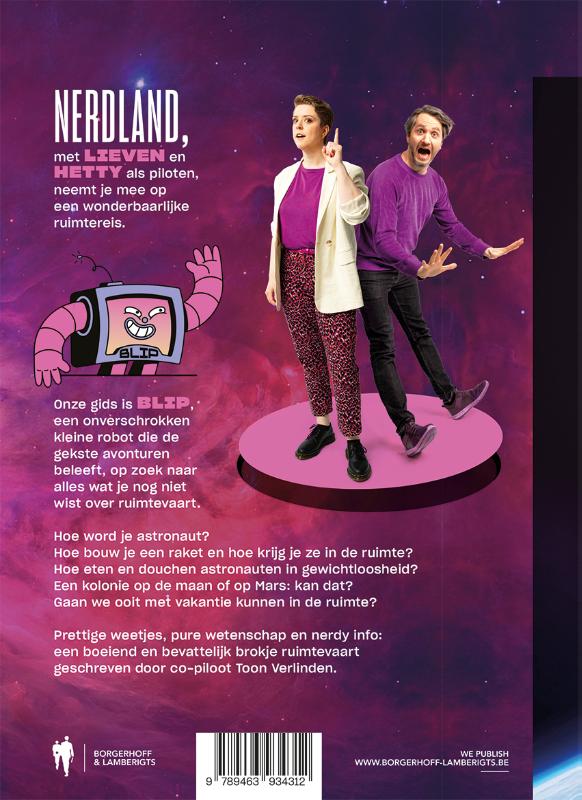 Achterkant van Ruimtevaart