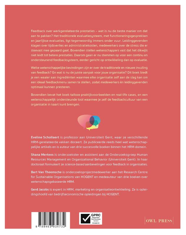 Achterkant van Beste medewerker, hoe gaat het?