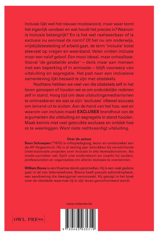 Achterkant van Excluses