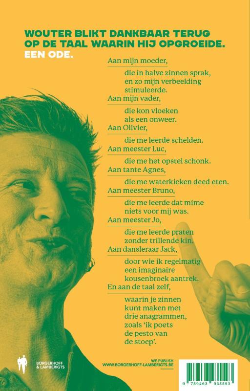 Achterkant van Speech