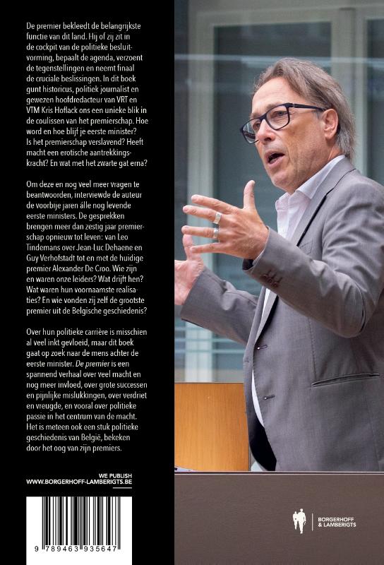 Achterkant van De premier