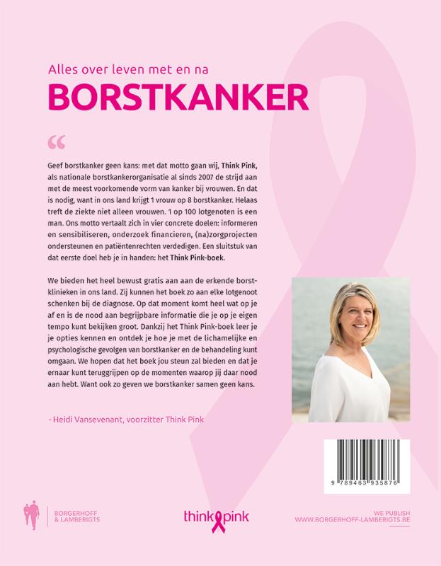 Achterkant van Alles over leven met en na borstkanker