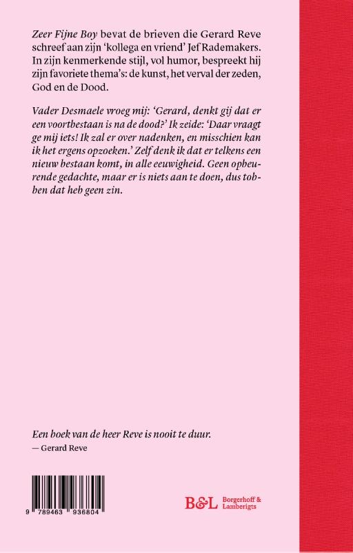 Achterkant van Zeer fijne boy