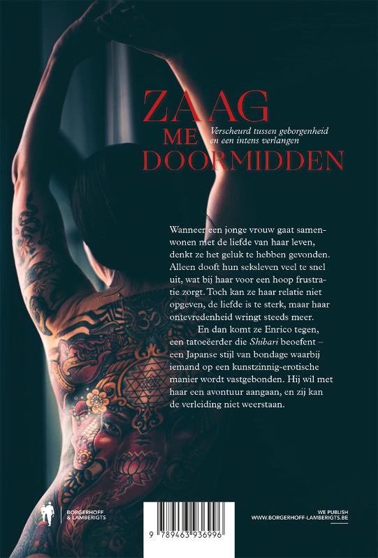 Achterkant van Zaag me doormidden
