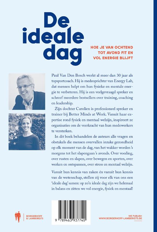 Achterkant van De ideale dag