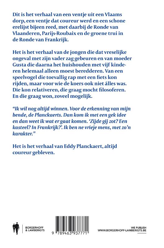 Achterkant van Eddy !