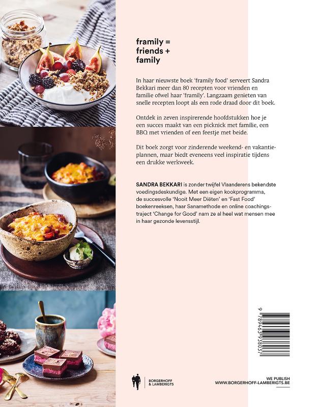 Achterkant van Framily Food