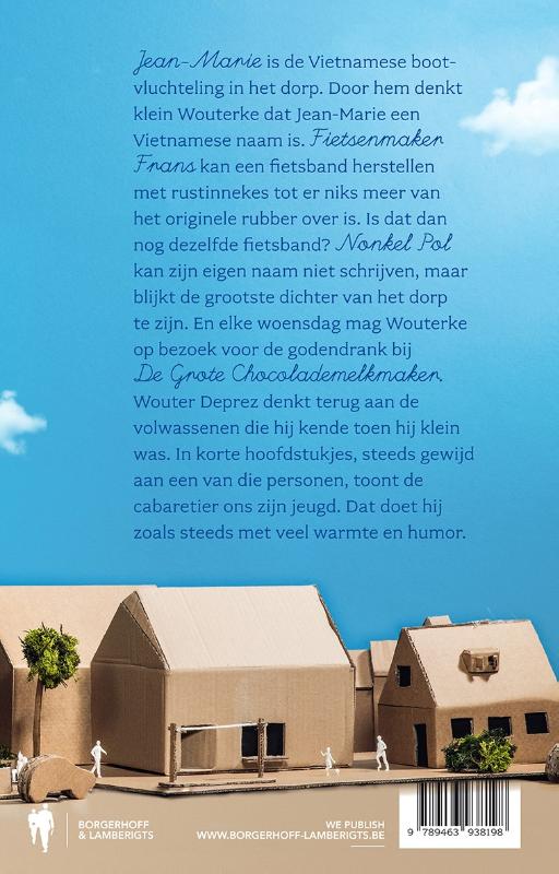 Achterkant van Grote mensen die ik kende toen ik klein was