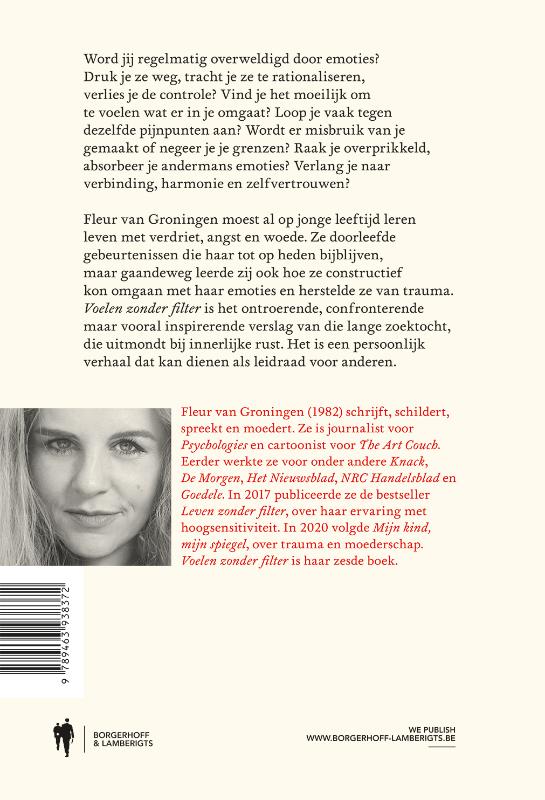 Achterkant van Voelen zonder filter