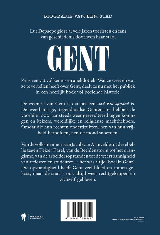 Achterkant van Gent, stad van opstand