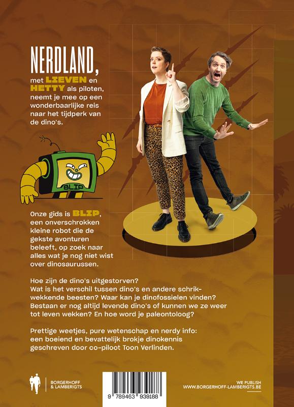 Achterkant van Dino's
