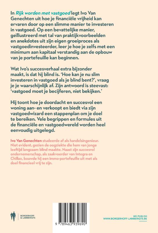 Achterkant van Rijk worden met vastgoed