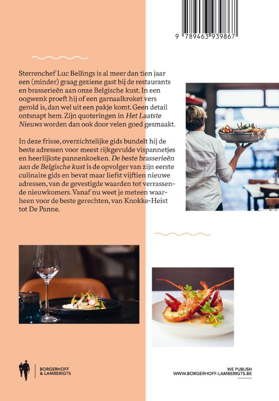 Achterkant van De beste brasserieën aan de Belgische kust