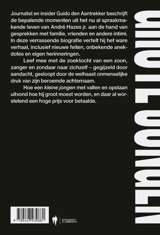 Achterkant van Grote jongen