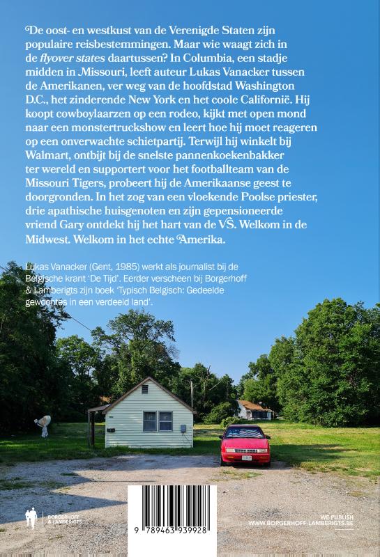Achterkant van Het echte Amerika