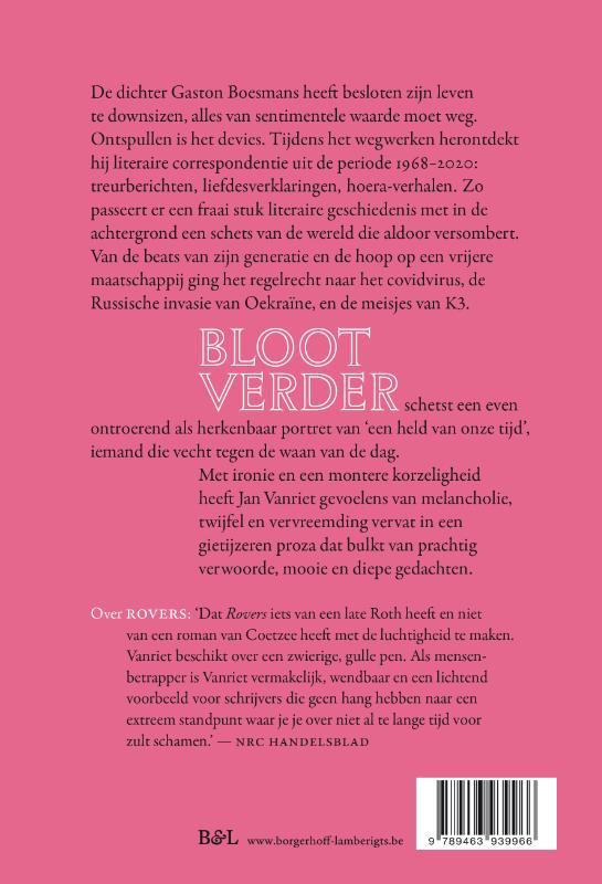 Achterkant van Bloot verder