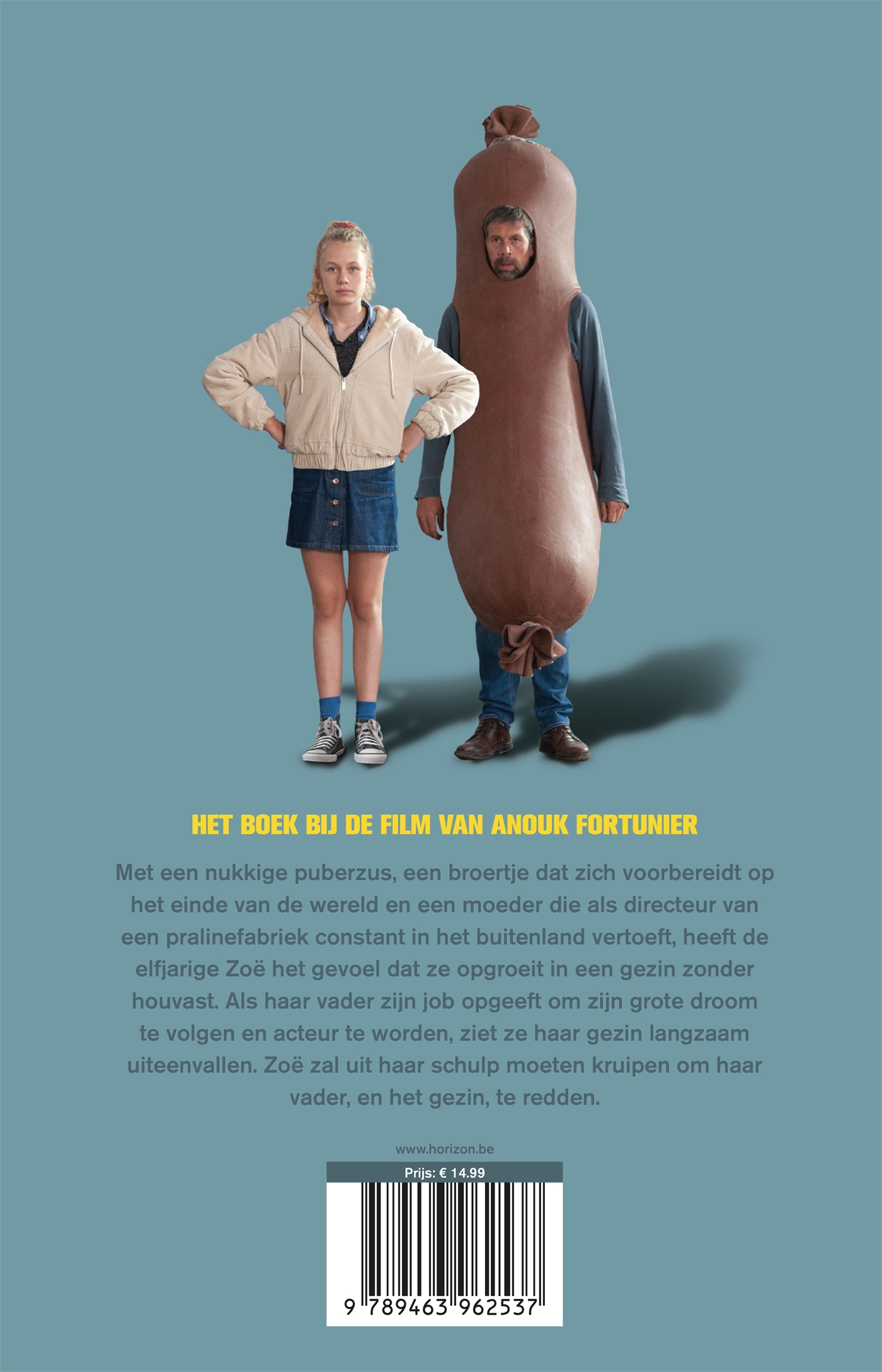 Achterkant van Mijn vader is een saucisse