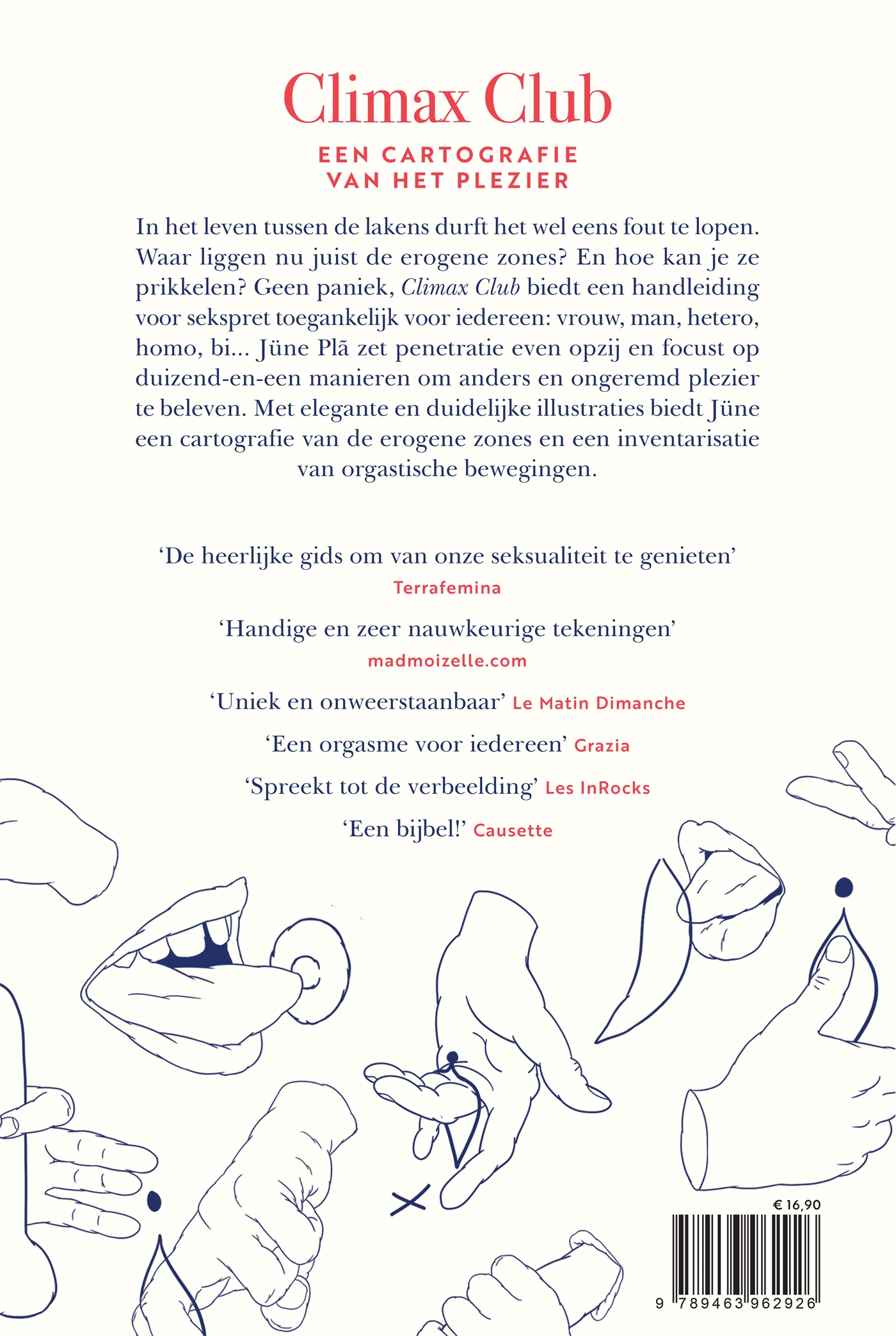 Achterkant van Climax Club