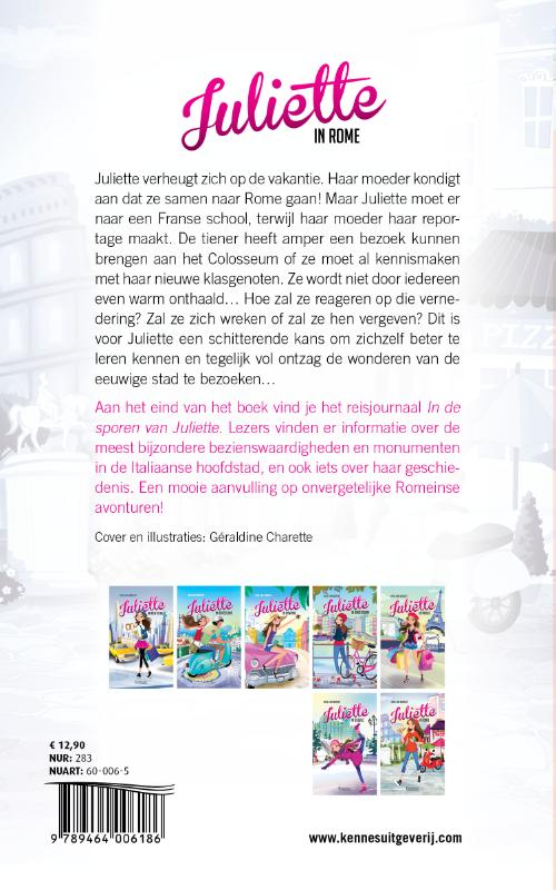 Achterkant van Juliette in Rome